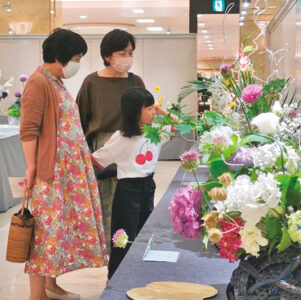 昨年の「みんなの花展」の様子